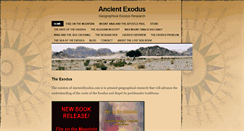 Desktop Screenshot of ancientexodus.com